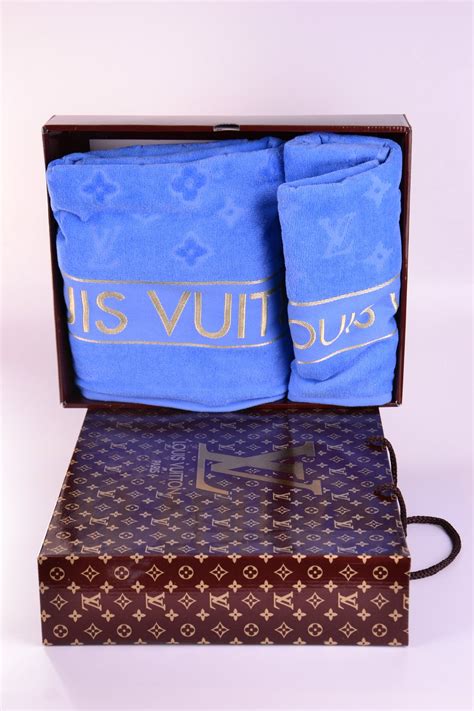 louis vuitton towel cup|louis vuitton towel set.